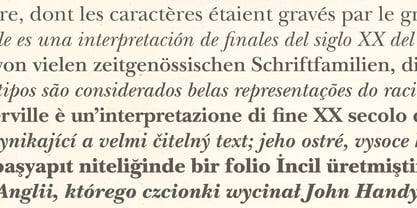 ITC New Baskerville Font Poster 5